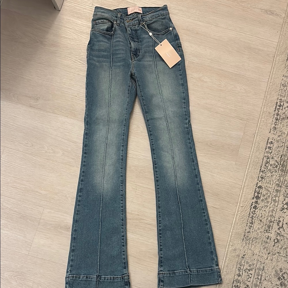 REVICE Venus Flares Blue Jeans